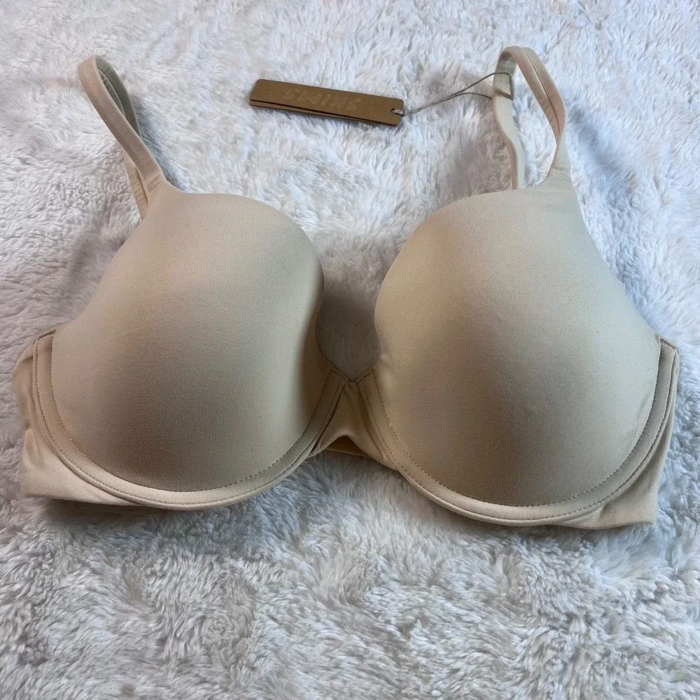 Skims Women's‎ Fits Everybody T-Shirt Bra Sand Beige Size 32DD BR-TSH-2023 NWT